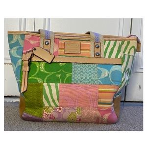 Colorful Coach bag